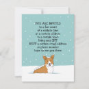 Search for corgi christmas invitations Dog