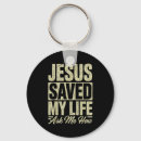 Search for saved my life key rings Christian
