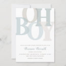 Search for beige blue baby shower invitations Bohemian