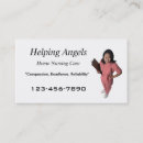 Search for care worker business cards Nurse