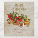 Search for car wine labels Retro