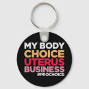 Search for uterus key rings My body my choice