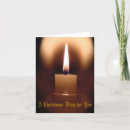 Search for glowing christmas cards Candle