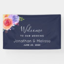 Search for welcome to our wedding banners Floral