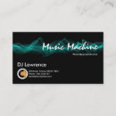 Search for night club business cards Sound engineer