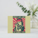 Search for crazy lady postcards Politics