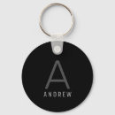 Search for simple plain key rings Black