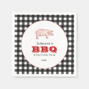 Search for pig napkins Barbecue