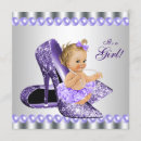 Search for heels square invitations Purple
