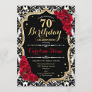 Search for damask birthday invitations Floral