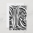 Search for zebra rsvp cards Jungle