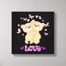 Search for teddy bear canvas prints Heart