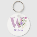 Search for initial w key rings Flowers