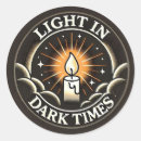 Search for darkness stickers Inspirational