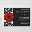 Search for gerber wedding invitations Red