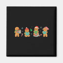 Search for gingerbread man magnets Retro