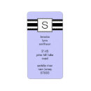 Search for letter s return address labels Monogrammed