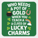 Search for lucky charms stickers Irish