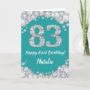 Search for 83rd birthday cards Eighty third birthday