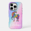 Search for colourful unicorn iphone cases Cute