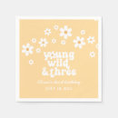 Search for 70s retro napkins Floral