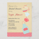 Search for apron kitchen shower invitations Pink