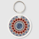 Search for yoga om key rings Mandala