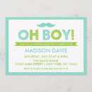 Search for green baby boy shower invitations Stylish