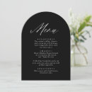 Search for template menus Black and white