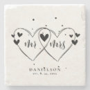 Search for newly weds coasters Elegant