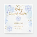Search for baby its cold outside napkins Blue