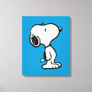 Search for cartoon dog canvas prints Charles schulz
