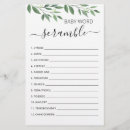 Search for word scramble baby shower games Mum to be