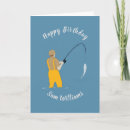 Search for fisherman birthday cards Fishing