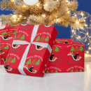 Search for black and red christmas wrapping paper Silhouette