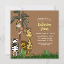 Search for jungle friends birthday invitations Lion