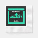 Search for football napkins Cute