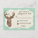 Search for hunting wedding rsvp cards Antlers