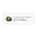 Search for baby bird return address labels Nest