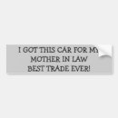 Search for mum and dad bumper stickers Classic