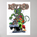 Search for hot rod posters Cartoon