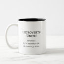 Search for introverts unite mugs Introverted