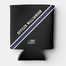 Search for thin blue line can coolers Police retirement