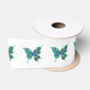 Search for peacock feather ribbon Green