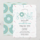 Search for doughnuts and diapers baby shower invitations Blue