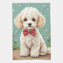 Search for poodle tea towels White