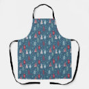 Search for red balls aprons Winter