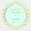 Search for zigzag wedding stickers Elegant