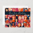 Search for empowering women postcards Womens march