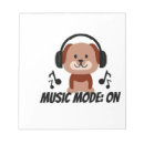 Search for music notepads Animal